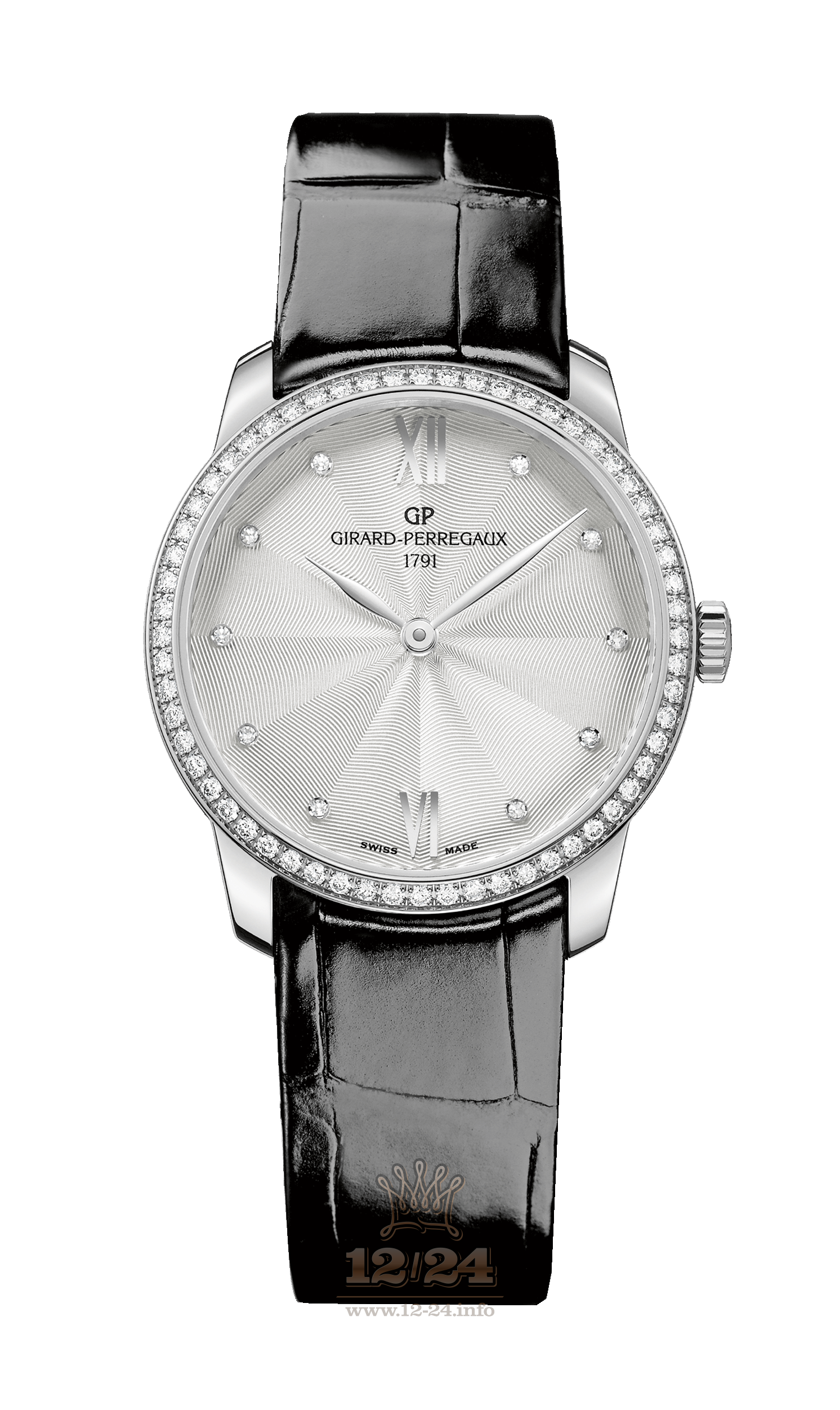 Girard Perregaux 1966 Watch 49528D11A172-CB6A Stainless steel Case Silver Dial