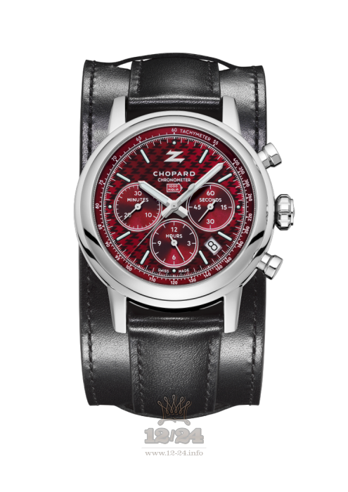 Chopard Mille Miglia Watch 168589-3020 42 mm Stainless steel Case Red Dial