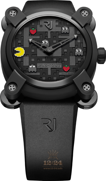 Romain Jerome Collaborations Watch RJ.M.AU.IN.022.01 40 mm Stainless steel PVD coating Case Black Dial