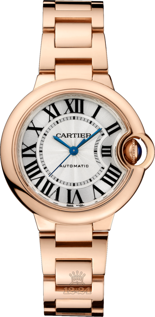 Cartier Ballon Bleu de Cartier Watch W6920068 33 mm Pink gold Case Silver Dial