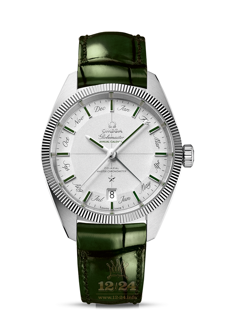 Omega Globemaster Watch 130.93.41.22.99.002 41 mm Platinum Case Silver Dial