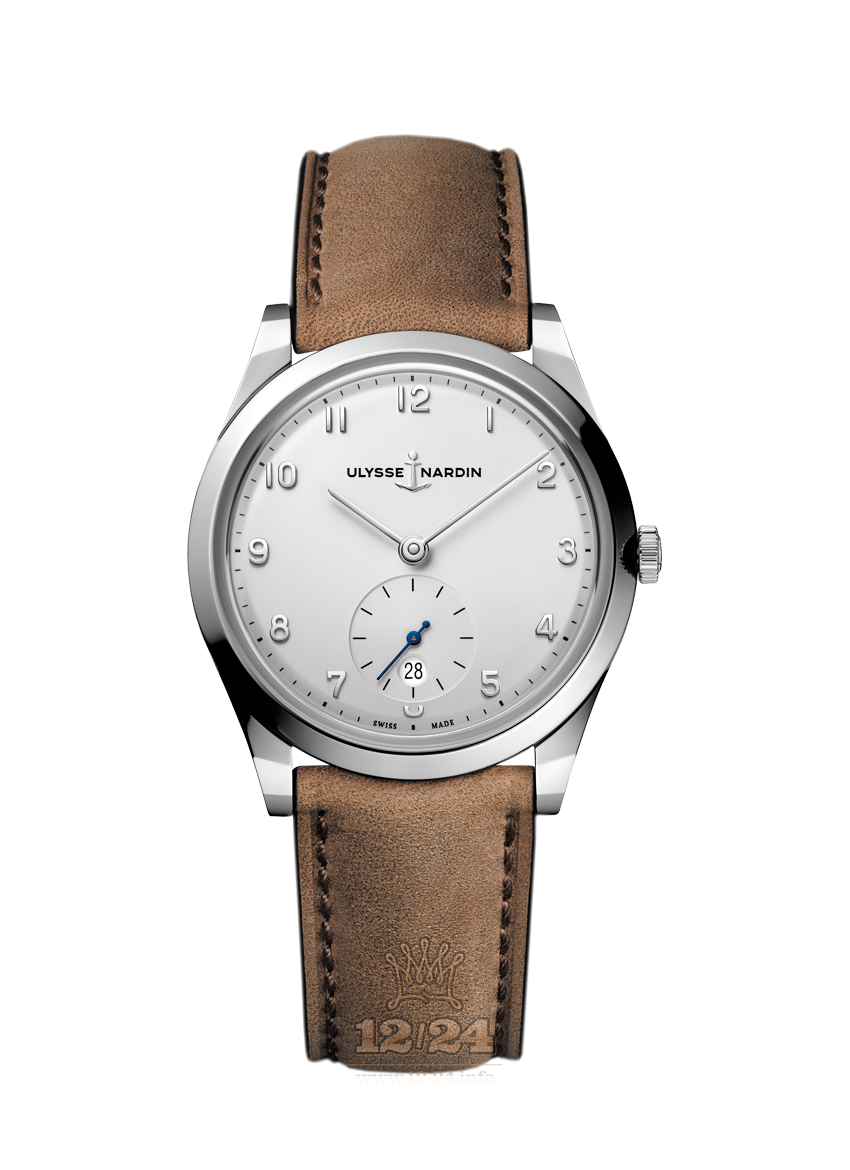 Ulysse Nardin Classic Watch 3203-900 40 mm Stainless steel Case Silver Dial