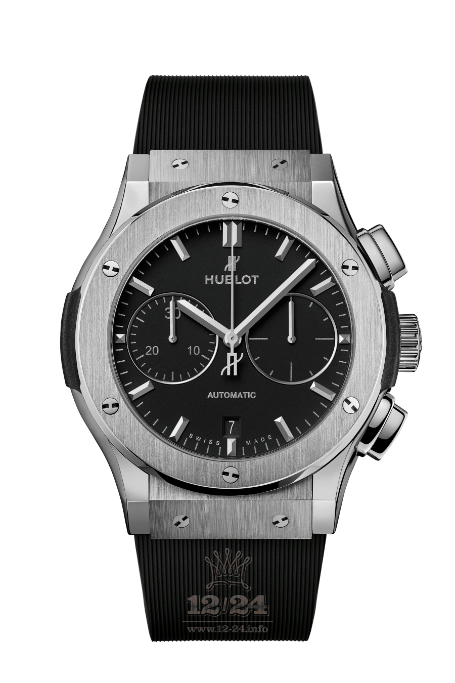 Hublot Classic Fusion Watch 521.NX.1171.RX 45 mm Titanium Case Black Dial