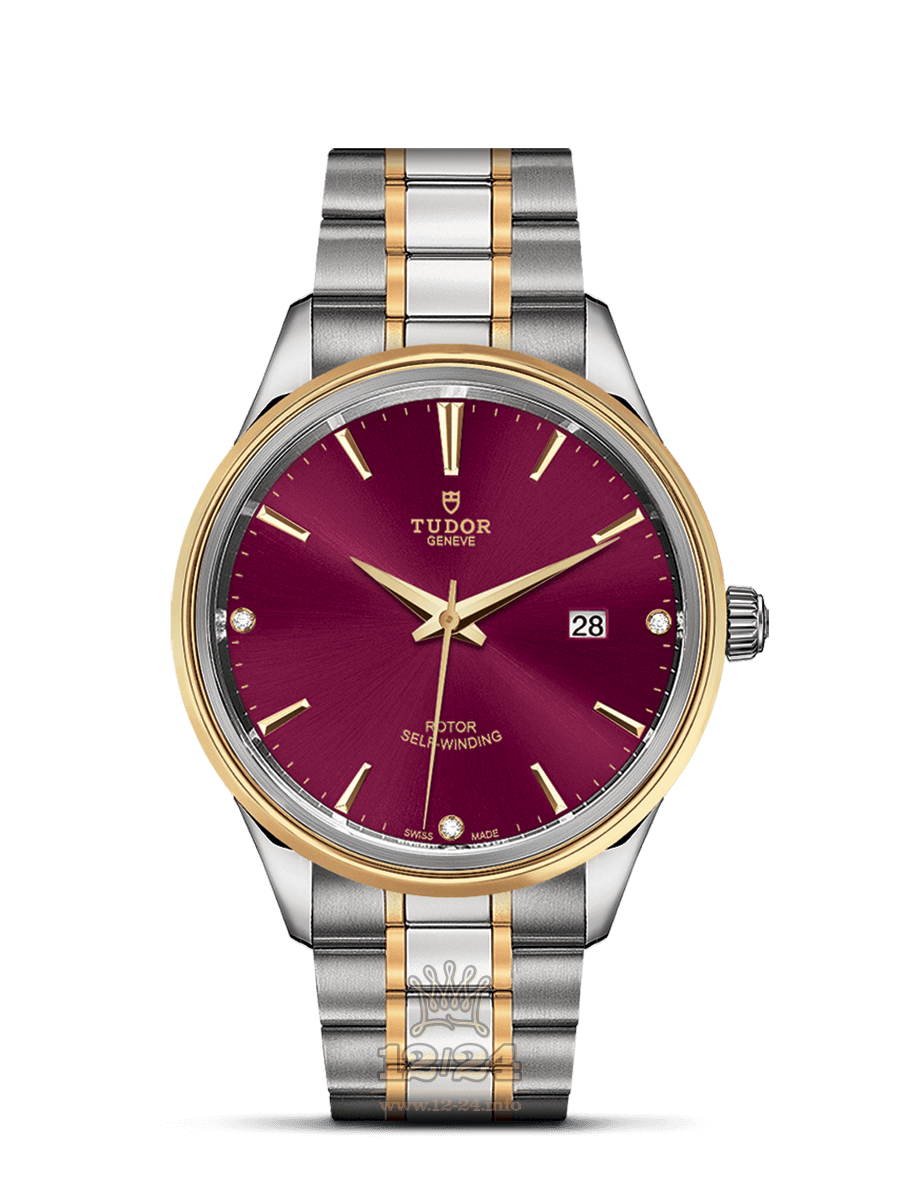 Tudor Style Watch M12703-0015 41 mm Stainless steel Yellow gold Case