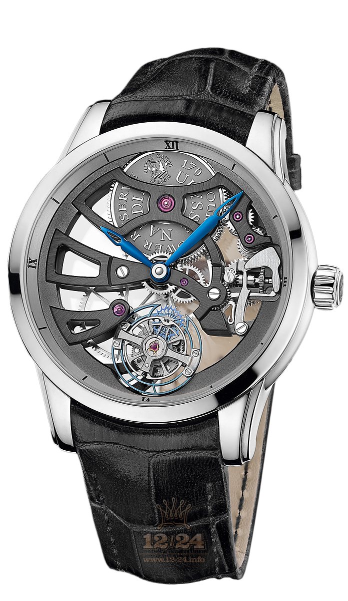 Ulysse Nardin Classic Watch 1700-129/BQ 44 mm White gold Case