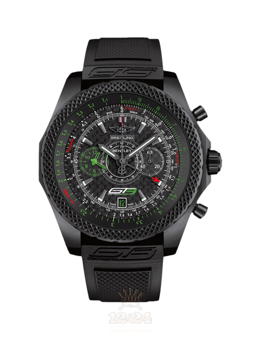 Breitling Breitling for Bentley Watch V273655S/BE14/233S/V20DSA.2 49 mm Titanium Case Black Dial