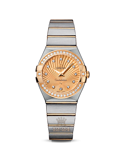 Omega Constellation Watch 123.25.27.60.58.001 27 mm Steel / Yellow gold Case