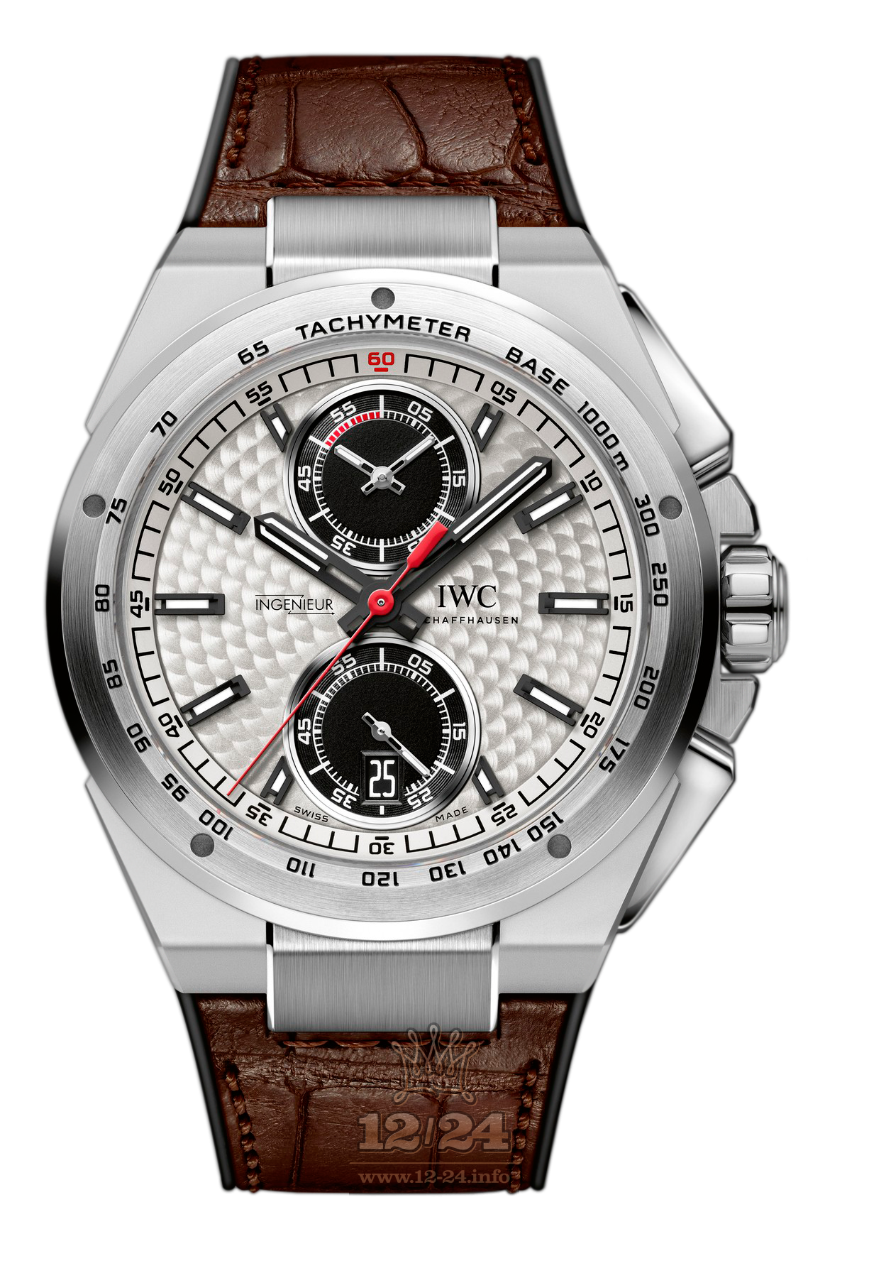 IWC Ingenieur Watch IW378505 45 mm Stainless steel Case Silver Dial