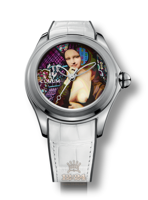 Corum Bubble Watch L082/03202 47 mm Stainless steel Case Painted Dial