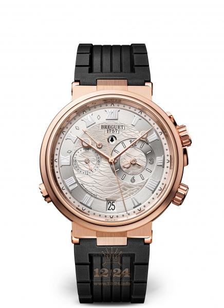 Breguet Marine Watch 5547BR/12/5ZU 40 mm Pink gold Case