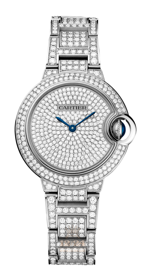 Cartier Ballon Bleu de Cartier Watch HPI00562 33 mm White gold Case Silver Dial