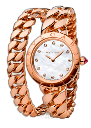 Bvlgari Bvlgari Bvlgari Watch 102052 BBCP31WGG.2T/12 31 mm Pink gold Case White Dial