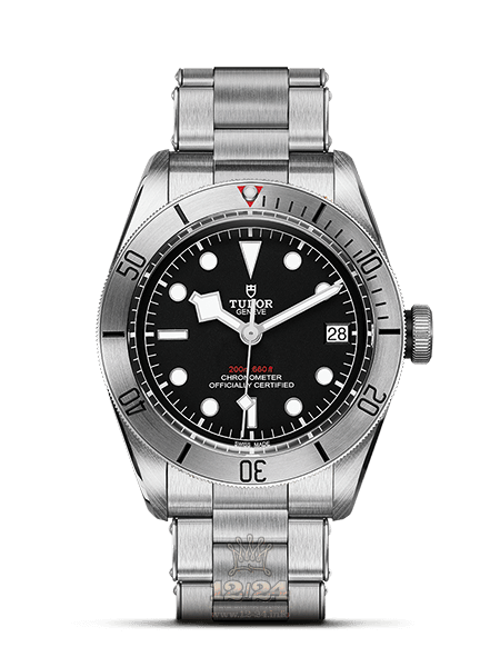 Tudor Black Bay Steel Watch M79730-0001 41 mm Stainless steel Case Black Dial