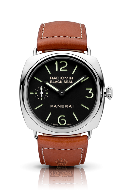Panerai Radiomir Watch PAM00183 45 mm Stainless steel Case Black Dial