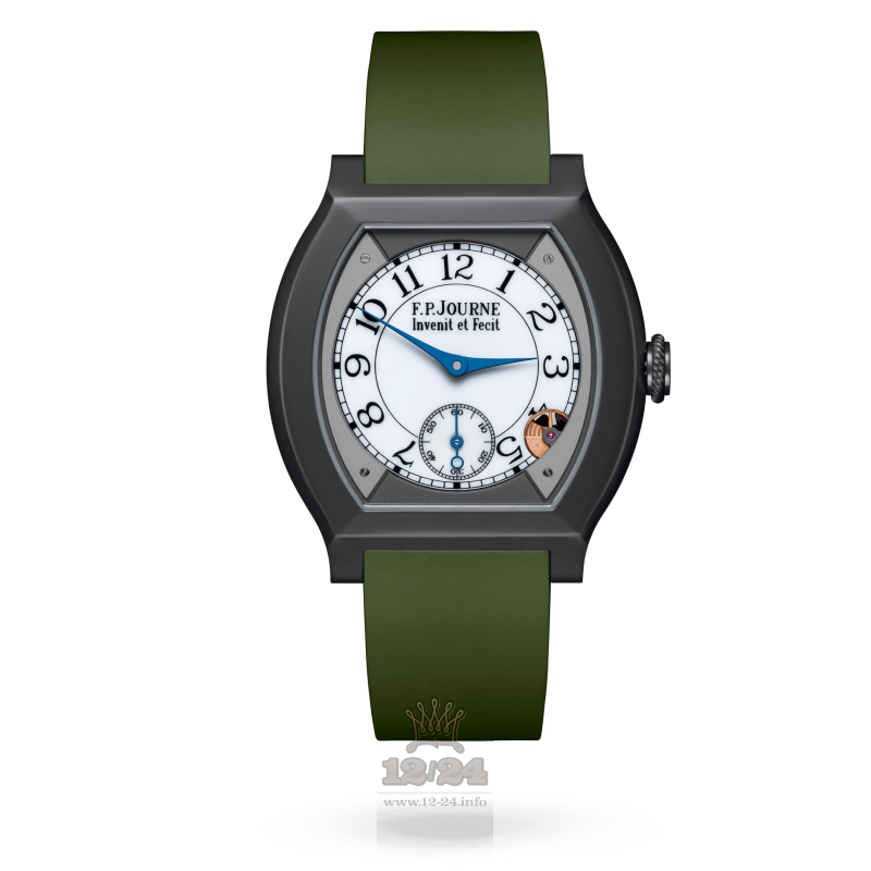 F.P.Journe Elegante Watch 40 mm titalyt 40 mm Titanium Case White Dial