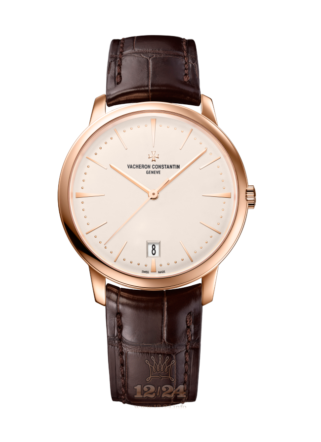 Vacheron Constantin Patrimony Watch 4100U/000R-B180 36 mm Pink gold Case White Dial