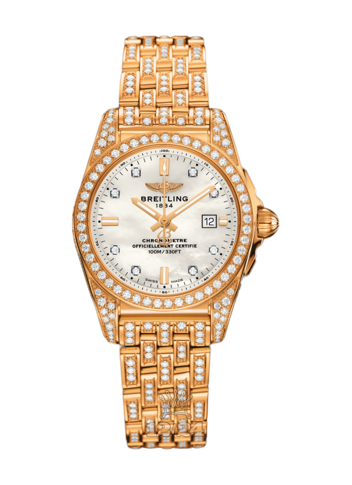 Breitling Galactic Watch H72348AF|A792|791T 29 mm Pink gold Case