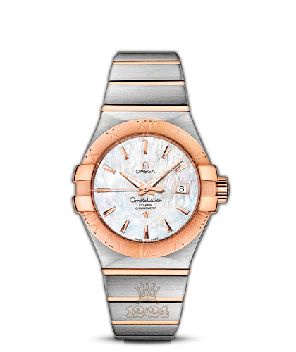 Omega Constellation Watch 123.20.31.20.05.001 31 mm Steel / Pink gold Case White Dial
