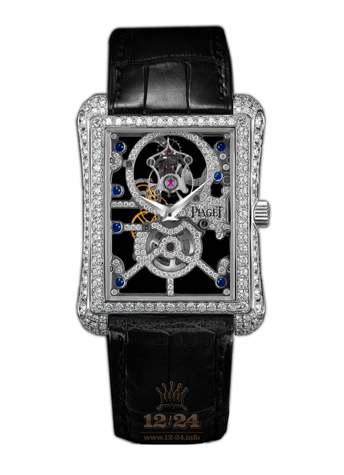 Piaget Black Tie Watch G0A30037 32 mm White gold Case Silver Dial