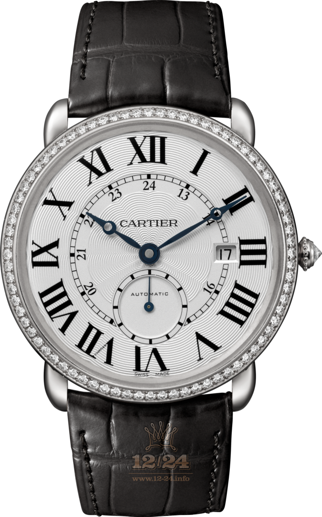 Cartier Ronde de Cartier Watch WR007018 40 mm White gold Case Silver Dial