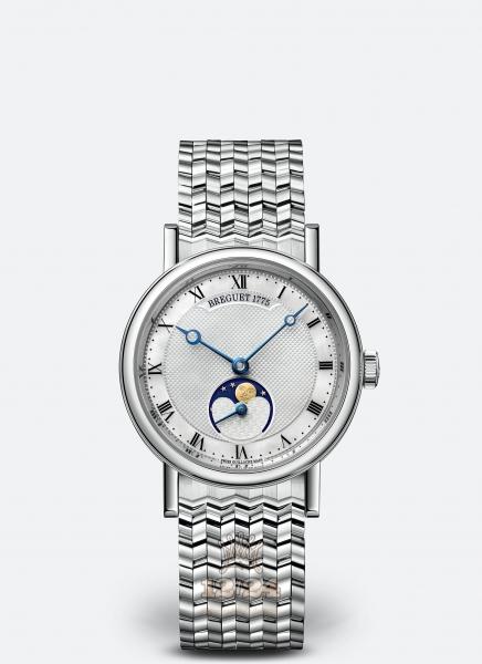 Breguet Classique Watch 9087BB/52/BC0 30 mm White gold Case Silver Dial