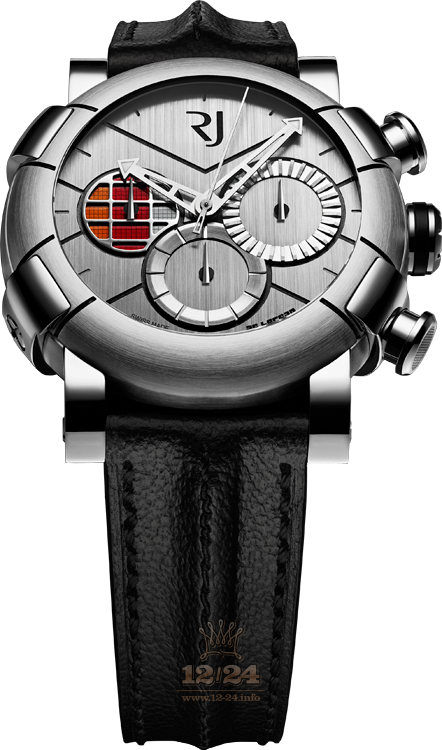 Romain Jerome Collaborations Watch RJ.M.CH.DE.001.01 46 mm Stainless steel Case Gray Silver Dial