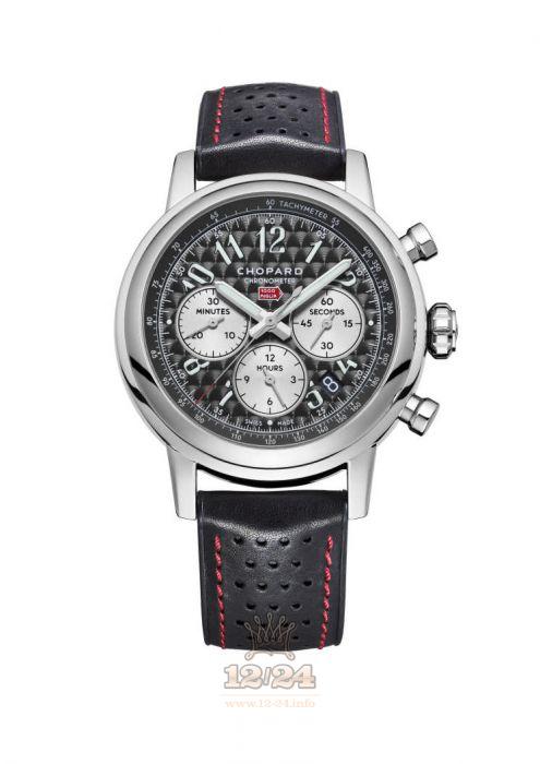 Chopard Mille Miglia Watch 168589-3006 42 mm Stainless steel Case Black Gray Dial