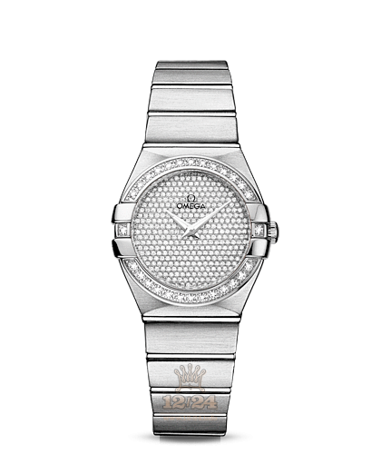 Omega Constellation Watch 123.55.27.60.99.001 27 mm White gold Case Silver Dial