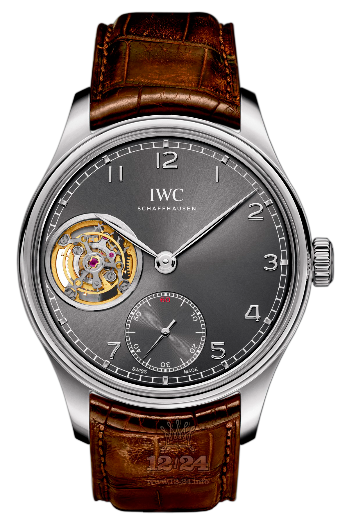 IWC Portugieser Watch IW546301 43 mm White gold Case Gray Dial