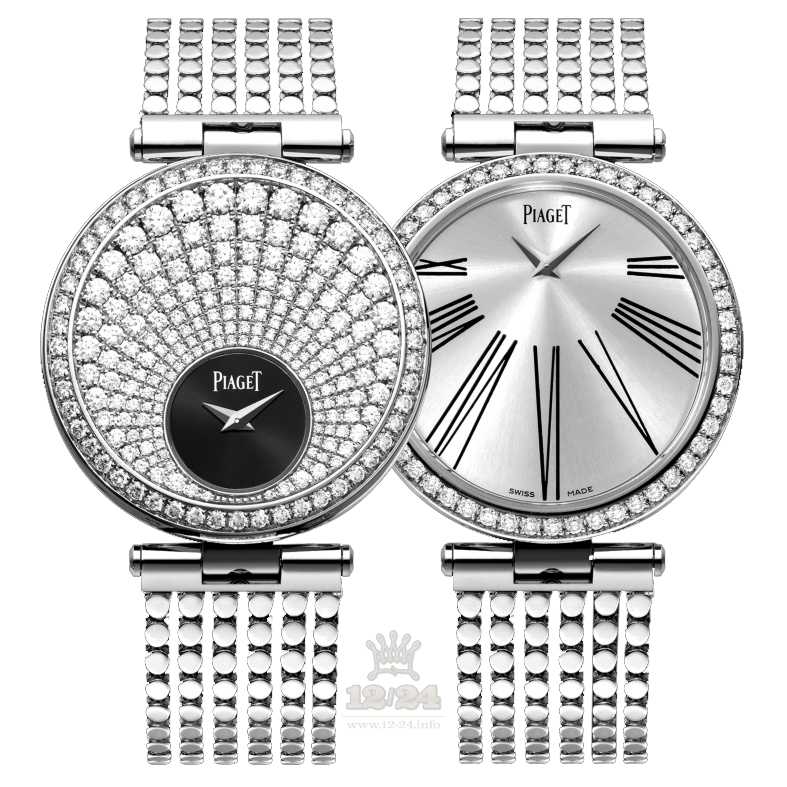 Piaget Limelight Watch G0A36238 35 mm White gold Case Silver Dial