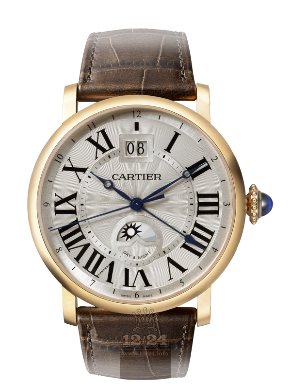 Cartier Rotonde de Cartier Watch W1556220 42 mm Pink gold Case White Dial