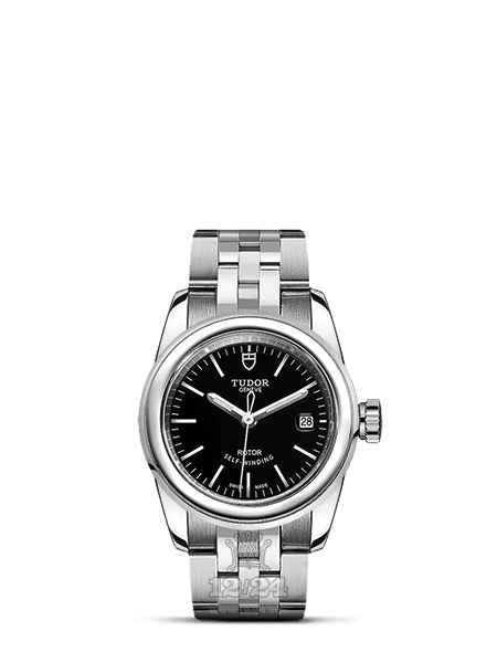 Tudor Glamour Watch M51000-0009 26 mm Stainless steel Case Black Dial