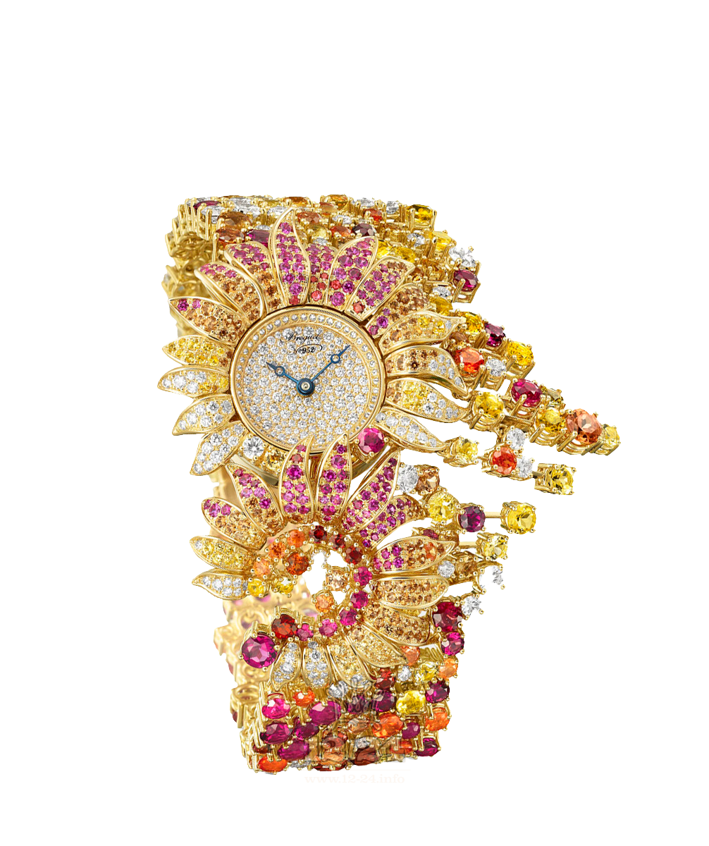 Breguet High Jewellery watches Watch GJE19BA20.8589/DM1 34 mm Yellow gold Case Silver Dial