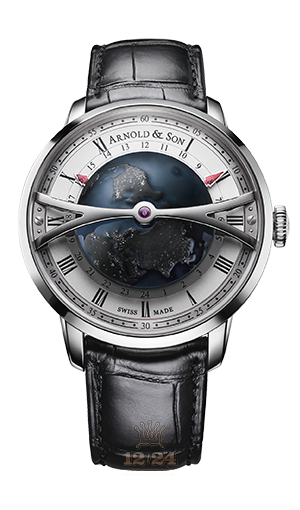 Arnold Son Instrument Collection Watch 1WTASB01AC121S 45 mm Stainless steel Case Silver Dial