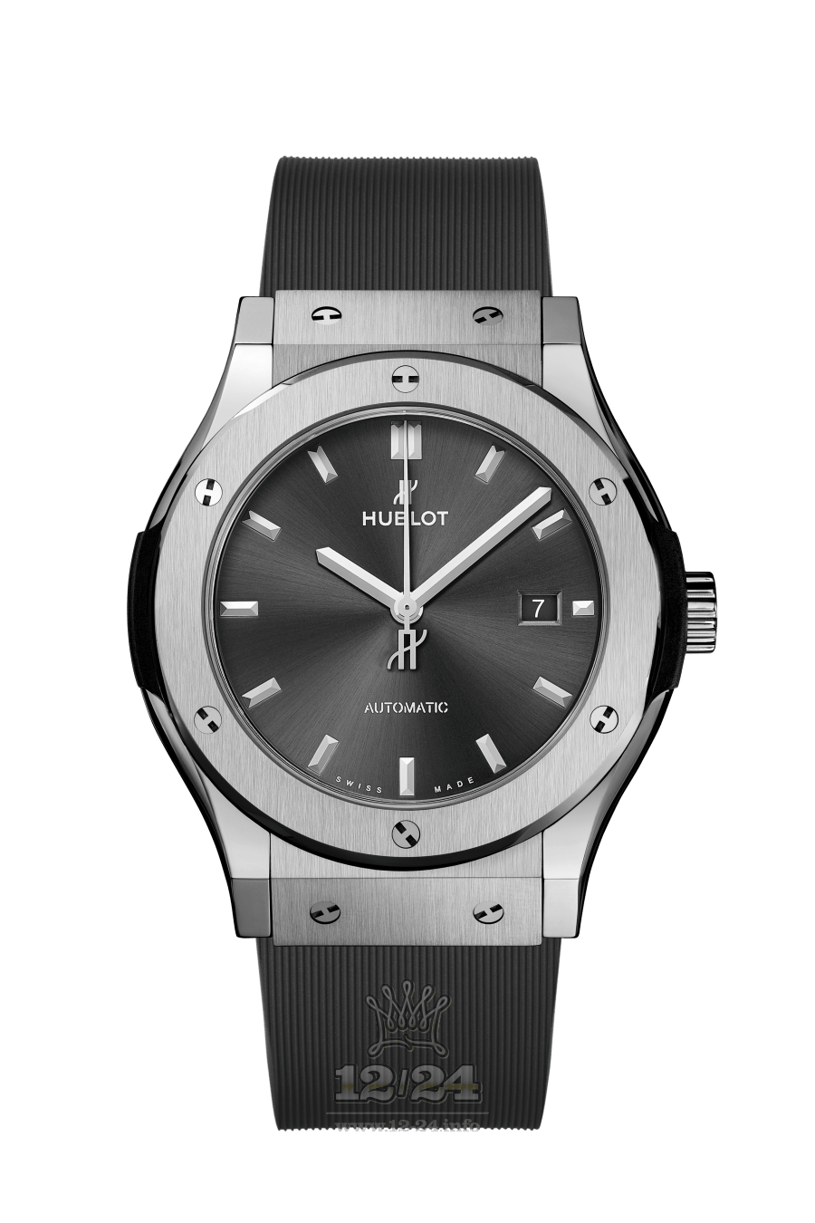Hublot Classic Fusion Watch 542.NX.7071.RX 42 mm Titanium Case Black Dial