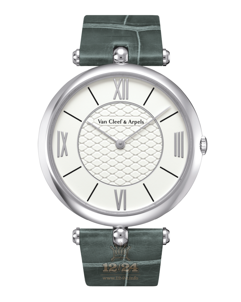 Van Cleef Pierre Arpels Watch VCARO3GM00 White gold Case White Dial