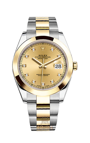 Rolex Datejust Watch 126303-0011 41 mm Steel / Yellow gold Case Golden Dial