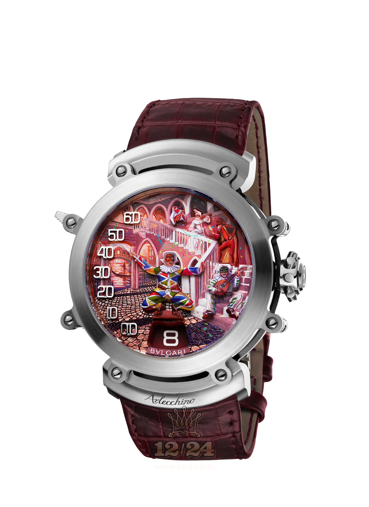 Bvlgari Haute Horlogerie Watch 101933 BGGW54GLCA/AR 54 mm White gold Case Painted Dial