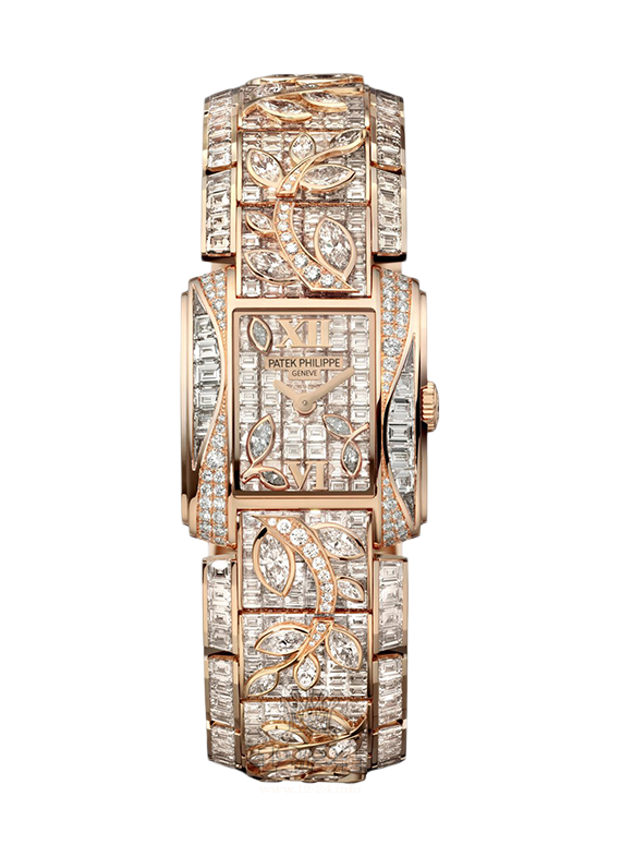 Patek Philippe Rare Handcrafts Watch 4909-101R-001 Pink gold Case