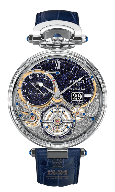 Bovet Fleurier Grandes Complications Watch T10GD004-SB1 44 mm White gold Case Dark blue Dial