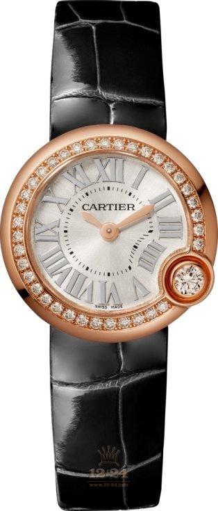 Cartier Ballon Blanc de Cartier Watch WJBL0004 26 mm Pink gold Case Silver Dial