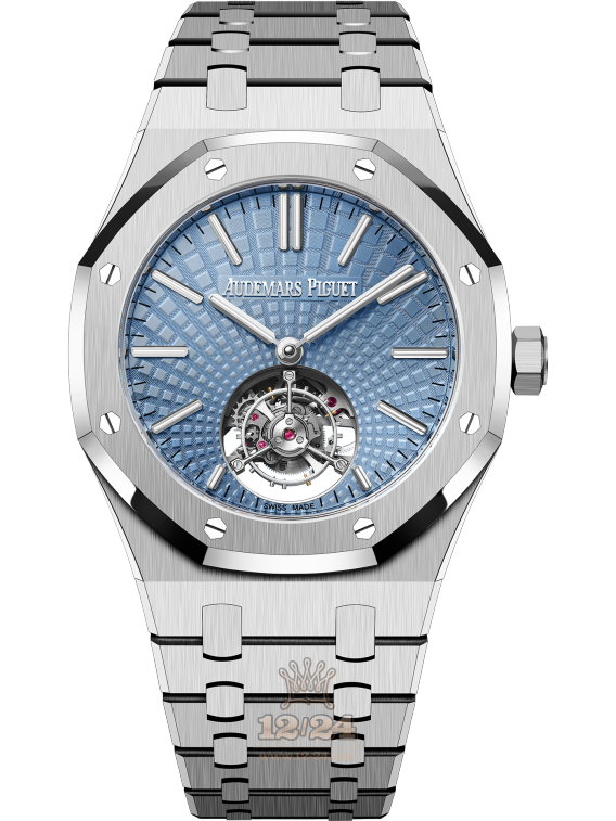 Audemars Piguet Royal Oak Watch 26530PT.OO.1220PT.01 41 mm Platinum Case Blue Dial