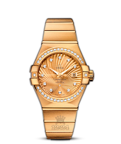 Omega Constellation Watch 123.55.31.20.58.001 31 mm Yellow gold Case