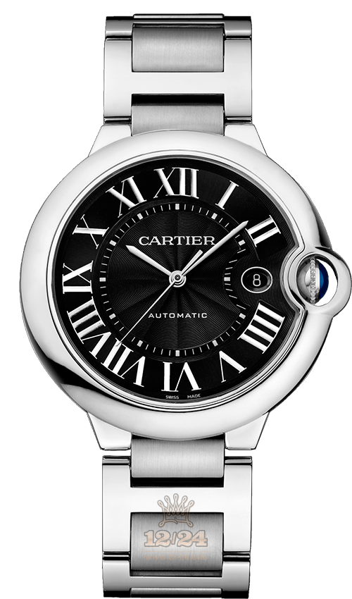 Cartier Ballon Bleu de Cartier Watch W6920042 42 mm Stainless steel Case Black Dial