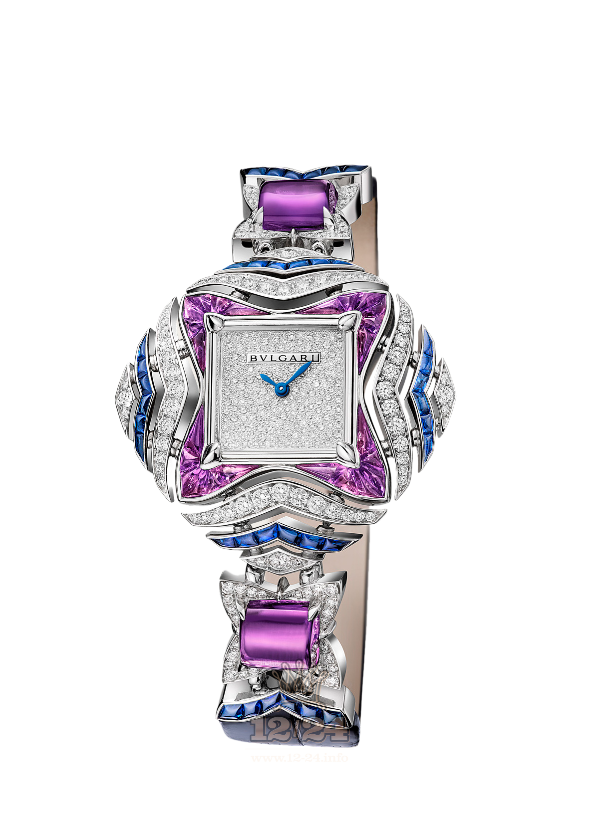 Bvlgari Jewelry watches Watch 102244 MUW37D2GD1ASL 37 mm White gold Case Silver Dial