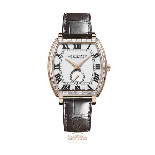 Chopard L.U.C Watch 172296-5001 39 mm Pink gold Case White Dial