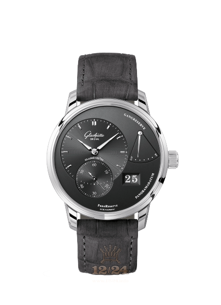 Glashutte Pano Watch 1-65-01-23-12-04 40 mm Stainless steel Case Gray Dial