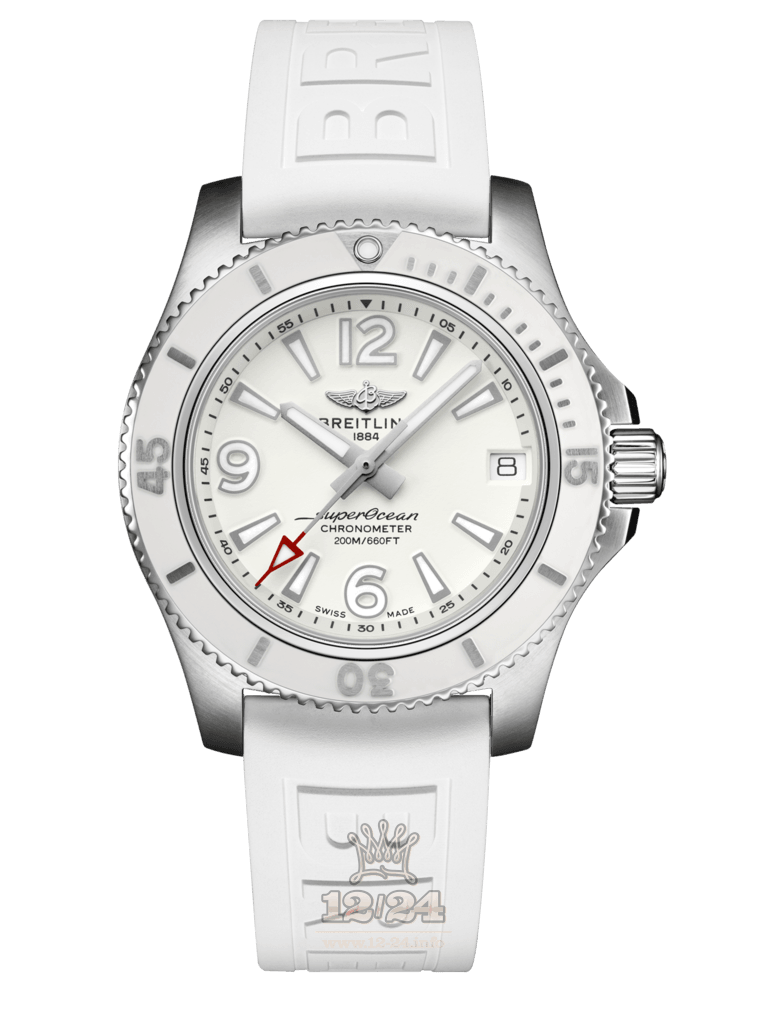 Breitling Superocean Watch A17316D21A1S1 36 mm Stainless steel Case White Dial