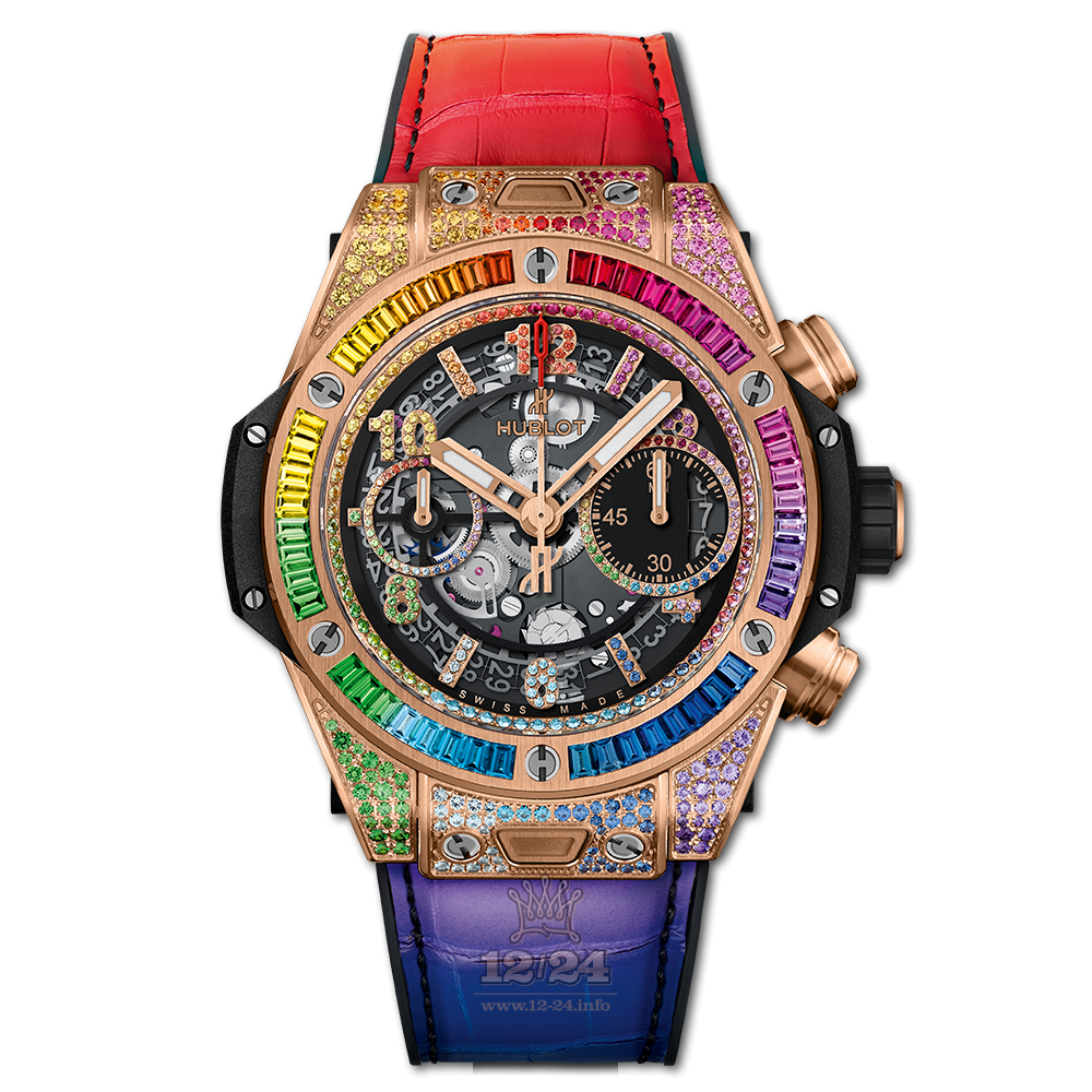 Hublot Big Bang Watch 441.OX.9910.LR.0999 42 mm Red gold Case Gray Dial