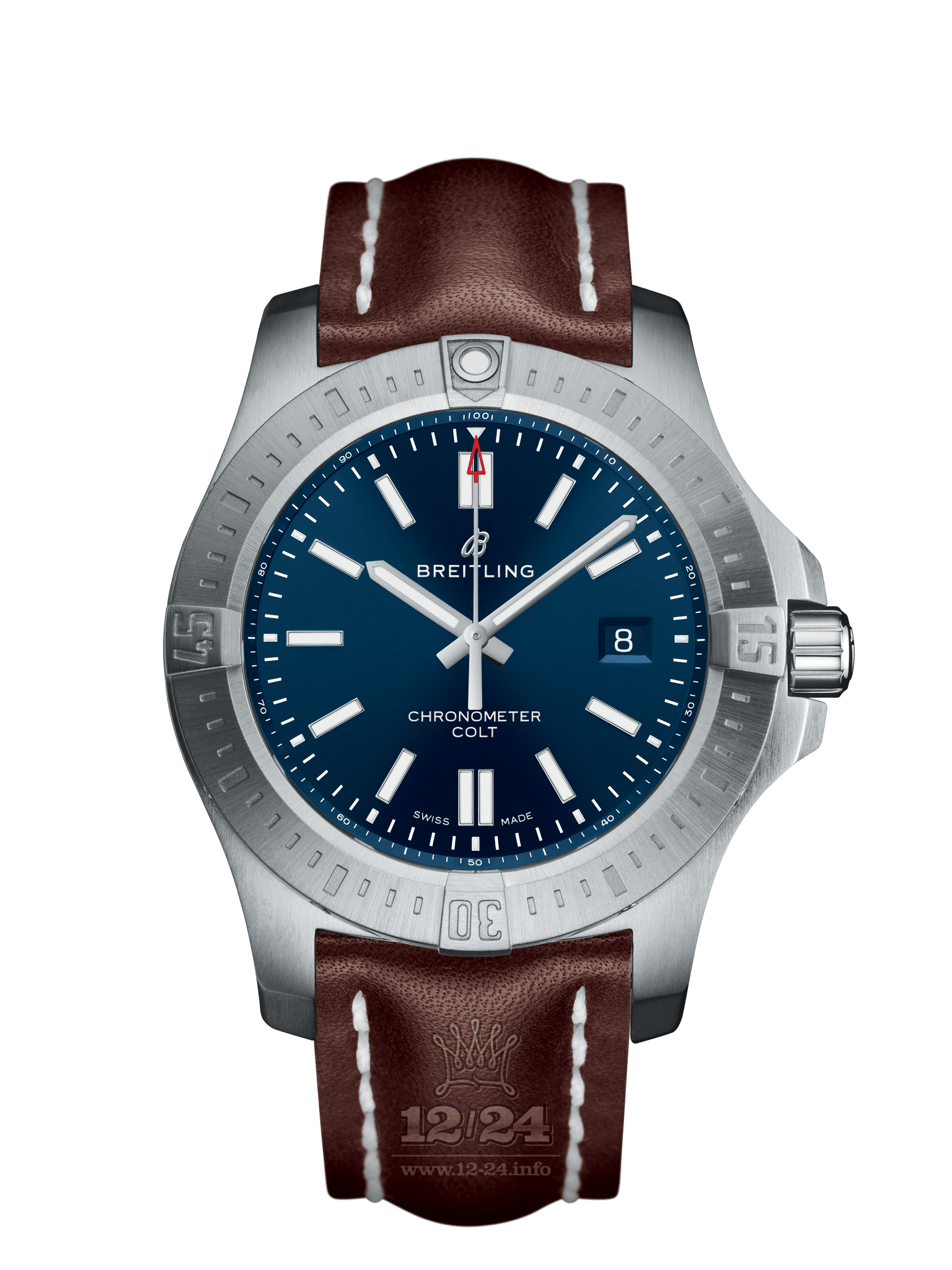 Breitling Chronomat Watch A17388101C1X2 44 mm Stainless steel Case Dark blue Dial